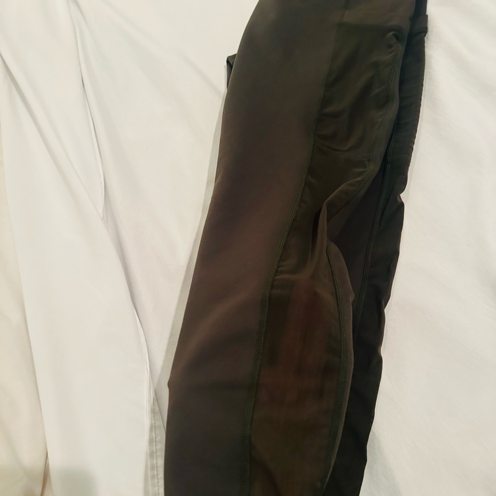 PowerHold Fabletics Leggings, Dark Green